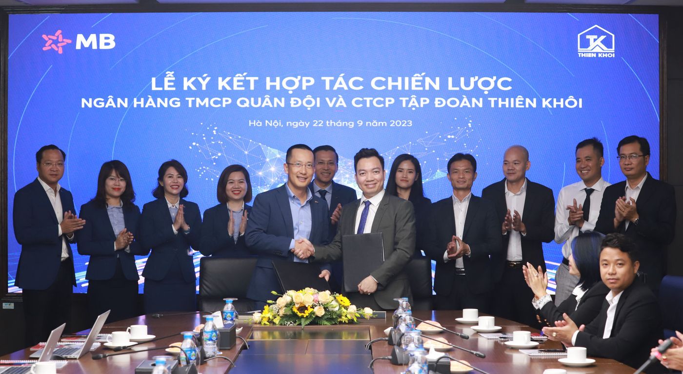 Thiên Khôi Group hợp tác cùng MB Bank